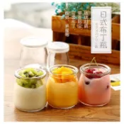 玻璃瓶 布丁瓶 保羅瓶  玻璃布丁杯 保羅瓶 帶蓋布丁杯 慕斯杯 奶酪瓶 烤布蕾 烘焙