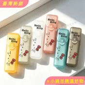 🚛甄選好物📞Kitty便捷收納盒PP透明牙線盒便攜藥盒迷你牙籤收納盒隨身棉籤盒