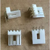 【IF】(2入)WAFER 連接器 4PIN 公 90度 2.5mm 小4P 電源接頭 小四P connector