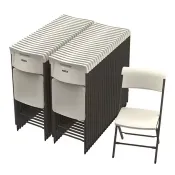 【Costco好市多】Lifetime 塑膠折疊椅 81108U 50入 Lifetime Bypass Folding Chair 81108U 50-Pack