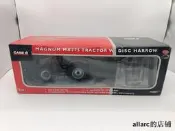 安徒 ERTL 凱斯magnum mx經典重型拖拉機合金模型裝，帶金屬犁地器，農機具模型細版，如圖實拍，合金模型拖拉