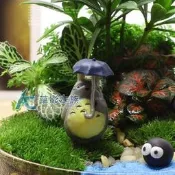 【AC草影】小確幸 龍貓撐傘（3cm） 【一個】宮崎駿