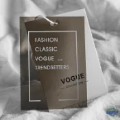 ☽✙客製化 卡片 小卡 新款PVC透明軟膠吊牌 製作壓紋紙吊卡 女裝服飾標籤設計 服裝店吊牌