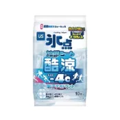 (店+)【US BABY 優生】冰點酷涼濕巾 超迷你濕巾 涼感濕巾 加大涼感濕巾 (體用濕紙巾 降溫 超大60公分 8抽3入 10入)