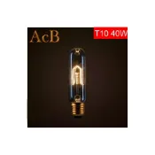 (店+)[ACB照明] E27 T10 /鎢絲燈泡 110V 40W 琥珀色玻璃 工業風 復古裝飾 吊燈 酒吧 店面