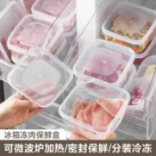 【闆娘推薦】透明保鮮盒帶蓋食品級冷凍專用盒保鮮盒子帶蓋家用蔬菜擺攤igc6