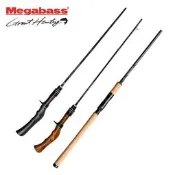 日本鱒魚竿MEGABASS馬口微物UL路亞白條遠投釣魚竿GREATHUNTING