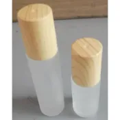 尼歐NIO 滾珠瓶 彩色玻璃滾珠瓶 磨砂滾珠鋼珠瓶 木紋玻璃滾珠瓶 3CC滴管 5ml漏斗 量杯 玻璃燒杯 塑膠量杯