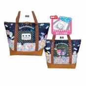 asdfkitty可愛家精品店 asdfkitty*三麗鷗家族糖果款 保溫保冷大容量購物袋 側背袋 肩背袋 手提袋 附濕紙巾收納格-日本正版商品