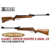 〈FOOL〉缺 GAMO JUNIOR HUNTER 5.5MM .22 中折式 折槍 空氣 實木托