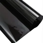 【Mega】新款魔幻黑隔熱防曬玻璃貼紙 有背膠(不透光窗貼/抗UV窗貼/透視玻璃貼)