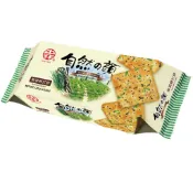 ＊快速出貨＊中祥 自然之顏 紫菜蘇打餅 120g  蔬菜 餅乾 零食 零嘴 台灣 紫菜 蘇打餅 團購 批發