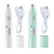 (店+)寵物電動磨甲器(USB充電式電動磨指甲器 寵物指甲修剪器 指甲剪 磨甲機 修甲機)