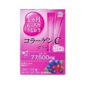 【Donki日本唐吉訶德】Earth制藥安速 膠原蛋白C果凍條 巴西莓・莓果口味