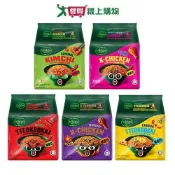 韓國CJ bibigo乾拌麵系列(炒泡菜/辣味韓式炸雞醬/辣炒年糕醬/醬油BBQ炸雞醬/起司炒年糕醬)(4包/袋【愛買】