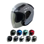 【 GP-5 225 素色 3/4罩 安全帽 】通風款 3/4罩安全帽 機車用 開放式 通勤