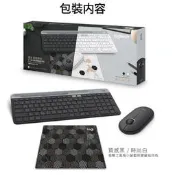 強強滾~羅技 K580石墨灰+M350石墨灰禮盒組-含鼠墊