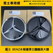 賓士A/B/C/E/S/GL級通用LOGO水晶標 W212 W213 W204 W205  鏡面立標 BENZ水箱罩大標