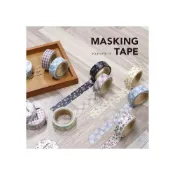(店+)【YUBU】MIND WAVE Masking Tape 和紙膠帶 15mm幅 美紋膠帶 紙膠帶