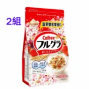 玉山最低比價網 [COSCO代購6] W216971 CALBEE FRUIT 卡樂比富果樂水果早餐麥片1公斤 2組