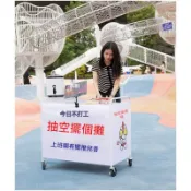 熱銷🔥宅配免運 擺攤小推車 可摺疊涼麪冰粉壽司辣條三明治地攤車 擺攤專用神器一秒收攤  擺攤車 手推車 夜市摺疊移動