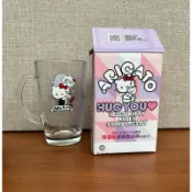 【MK Studio】Hello kitty  40週年情人節 限量 玻璃馬克杯