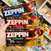 【小財好物】快速出貨 日本 glico 固力果 ZEPPIN 絕品咖哩 咖哩塊 甘口 中辛 辛口 咖哩 日式咖哩