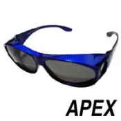 APEX 234偏光眼鏡 /可外掛在近視眼鏡上 - 藍