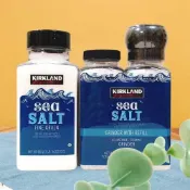 COSTCO 好市多 科克蘭 純海鹽 研磨 粗粒 850公克 737公克 地中海 海鹽 鹽巴 KS SEA SALT