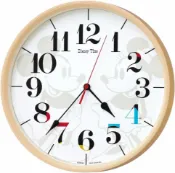 Metis (免運) 日本 SEIKO 迪士尼 米奇 米妮 掛鐘 FW584A 時鐘 壁鐘 米老鼠 質感 復古風 北歐風 日本代購