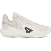 【UNDER ARMOUR】UA 男女同款 Spawn 7 JS 籃球鞋_3028835-279(米白色)