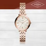 【FOSSIL】氣質必備_時尚簡約_不鏽鋼錶帶_日期顯示_指針女錶(ES3799)
