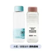 LOCK&LOCK 樂扣樂扣 沁涼隨水壺 (500ml /單個) (水藍/莫蘭迪粉，顏色隨機出貨) 【杏一】