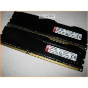 JULE 3C會社-金士頓 HyperX FURY DDR3 1866 8G X2 共 16GB 酷炫黑/雙面 記憶體