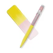 【CARAN d’ACHE】Paul Smith 第四代限定版 聯名 849原子筆  黃綠/玫瑰粉-原廠正貨