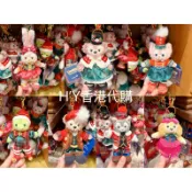 《現貨正品》香港迪士尼 聖誕節 達菲 雪莉玫 史黛拉兔 玲娜貝兒 Toni貓 小海龜 吊飾 娃娃