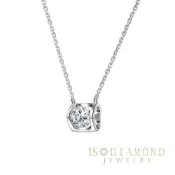 IS DIAMOND IGI 50分鑽石項鍊 最白D /VS1 心心相映(培育鑽石)