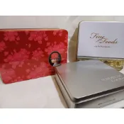 餅乾空盒~日本YOKU MOKU雪茄蛋捲盒 香港蝴蝶酥 紅帽子蛋捲鐵盒 馬口鐵 收納盒