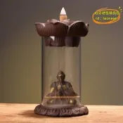 【可開發票】 倒流香爐創意擺件紫砂工藝品大聖歸來 鬥戰盛佛【满额免運】