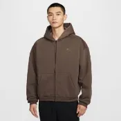 【NIKE 耐吉】AS M NK TF SI BRSH FZ HD 男 連帽外套 運動外套 寬鬆 保暖 棕(IO3690237)