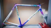Colnago Bititan 鈦雙下管 車架組 colnago ,  derosa ,bianchi