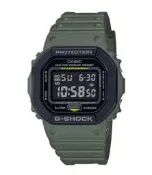 【CASIO】卡西歐 G-SHOCK 5600系列 軍事風格 200米防水 運動電子錶 DW-5610SU-3 綠