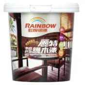 👍五色鳥油漆-虹牌/-705  麗特水性戶外護木漆/5加侖