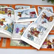 西遊記連環畫80年代舊書連環圖畫權討12冊彩色珍藏版四大名著口袋漫畫書幼兒孫悟空繪本兒同小學生齊天大聖圖畫書