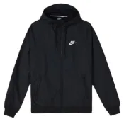 NIKE 耐吉 男款 Windrunner 連帽防風外套 男款黑色防風外套 知名潮流運動品牌 727325-010