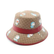 【DOKODEMO】【二手】Gucci GUCCI 帽 GUCCI x Doraemon 648846 皮革 x Doraemon 漁夫帽 女款 二手