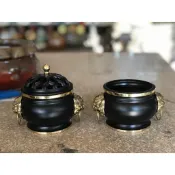 3吋3 家庭適用 深寬剛剛 消光黑 淨香爐 王爺專用 台灣製 重量為說話 新府城宴王佛具 銅爐