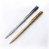 S.T. Dupont 都彭斜紋原子筆 | 法國 稀有 收藏 手工