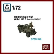六分儀 SP072049 1/72 威利斯吉普車宣傳型[吉星模型]