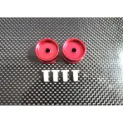 新莊超音速陽明 田宮 TAMIYA 四驅車 重量中徑鋁框 紅色 HEAVY ALUMINUM WHEELS